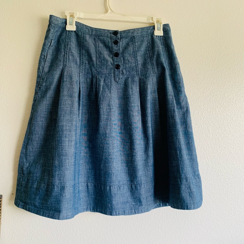 J Crew Denim Skirt “RESERVED FOR NOWSIANY”